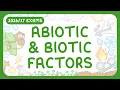 GCSE Biology - Abiotic Biotic Factors exams
