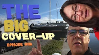 The Big Cover-Up, Wind over Water, Episode #116 #sailboatcover #cruisingsailboat #diyboatwork
