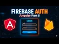 Angular Tutorial Part 5 Firebase Authentication Login Logout Tech Tunnel