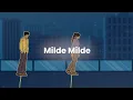 Milde Milde - Mansimran Sandhu x @Hitenmusic  (Official Visualizer)