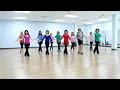 Dancing Queen - Line Dance Dance Teach in English