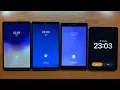Samsung Tab A9 4G 2023 vs Tab A7 Lite 2021 vs Tab A 8.0 2019 vs iPad Mini 6 2021 Alarm \u0026 Timer Alert