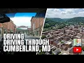 Driving through Cumberland Maryland