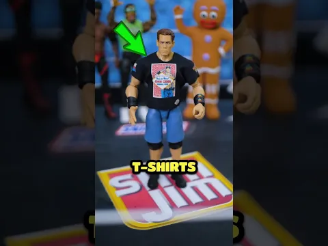 How to Make T-Shirts for WWE Action Figures - John Cena Vegas Shirt