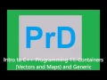 Intro to C Programming 11 Containers Vectors and Maps and Generic Programming