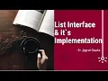 ArrayList and LinkedList Concept - Core Java