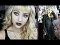 SUPER EASY GOTH MAKEUP OUTFIT