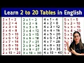Download Lagu Learn Multiplication Table of 2 to 20 | 2 से 20 तक पहाड़े | Tables 2 to 20