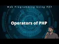 Operators of PHP Web Programming Using PHP