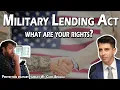 VA Accredited Attorney Talks About the Military Lending Act and How It Can Apply to You