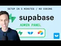 Build an admin panel for Supabase in 5 minutes using Airtable and Whalesync