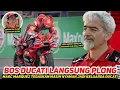 BOS DUCATI PLONG DENGARNYA🔥MARC MARQUEZ TEGASKAN LAGI~TETAP STAY, MASI NYAMAN BARENG KELUARGA DUCATI