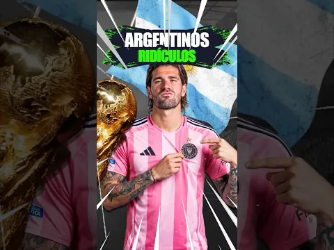 Los ARGENTINOS SON UNOS RIDÍCULOS ¡DE PAUL DA VERGÜENZA! 🤮 #futbol #argentina #soccer