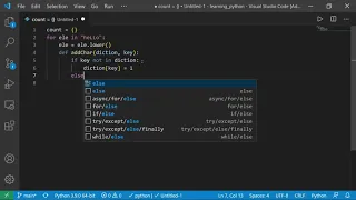 Character Counter with Python