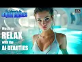 Drifting Through the Day - Aqua Babes High Quality Visual in 4K