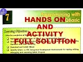 DAV CLASS 8 COMPUTER CHAPTER 7 PROGRAMMING WITH QBASIC HANDS ON AND ACTIVITY SOLUTION
