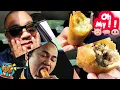 Chicago based YouTube Creator Tries KING EGG ROLL for the First Time SUPERRP