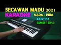Download Lagu SECAWAN MADU - Kristina | KARAOKE Nada Pria | Dangdut Koplo