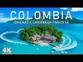 [4K] Colombia 2025 🇨🇴 Explore Hidden Beaches \u0026  Caribbean Paradise with Deep House Flow