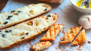 Easy Olive Baguettes Recipe!