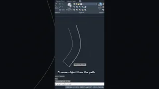 Array path in autocad