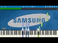 Download Lagu SAMSUNG MOBILE STARTUP \u0026 SHUTDOWN SOUNDS IN SYNTHESIA