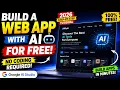 How to Build a Web App with AI for FREE No Coding Required 2026