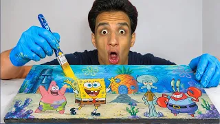 افضل عمل فنى يربح 50,000$ 🤑🤯 محمود ( راح فيها ) 😱