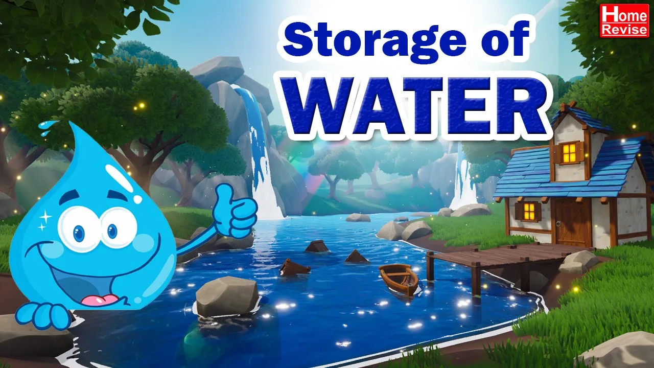 Storage of Water | EVS I | Class 4 I English Medium | Maharashtra State Board | Home Revise