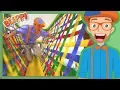 Download Learning with Blippi at the Play Place | Ultimate Playground Compilation mp4 3gp mp3 videos - waplic