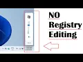 Old volume control with NO registry editing