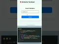 How to Work Email Validator HTML CSS