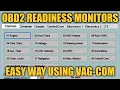 HOW TO Set Your OBD2 Monitors Using VCDS Vag-Com EASY WAY