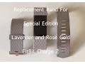 FitBit Charge 2 Lavender and Rose Gold Replacement Band Unboxing and First Look