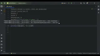 Python Program Decimal to Binary Octal and Hexadecimal Conversion