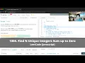 How to Solve 1304 Find N Unique Integers Sum up to Zero on LeetCode - Javascript