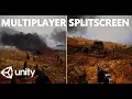 HOW TO CREATE SPLITSCREEN FOR FPS MULTIPLAYER GAMES - MINI UNITY TUTORIAL