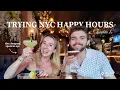 trying the BEST happy hour spots in NYC The East Village Ep 01