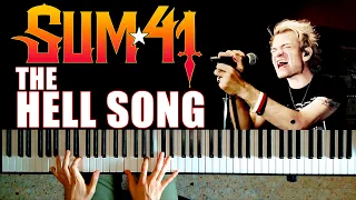 Download SUM 41 - The Hell Song | PIANO COVER (Deryck Whibley's vocals) MP3