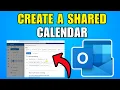 How To Create A Shared Calendar In Outlook 2026 Best Method