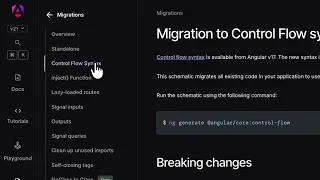 How to run automated migrations with the Angular CLI