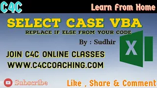 VBA - Select Case