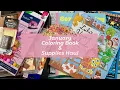 January Coloring Book Haul Supplies