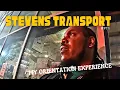 STEVEN S TRANSPORT ORIENTATION MY EXPERIENCE