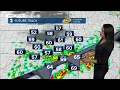 Some Showers and Storms this Morning Stronger Storms Tomorrow