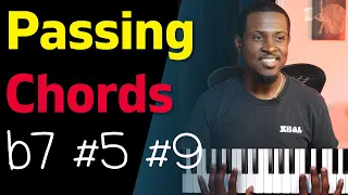 learn how to use augmented 5 9 chords as passing chords 