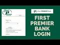 firstpremier com Sign In How to Login First Premier Card Account 2021