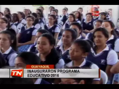 Inauguraron programa educativo 2016