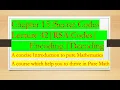 Intro to Pure Math 42 RSA codes Encoding Decoding Chapter 15 Secret Codes