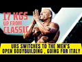 Download Lagu Urs Kalecinski switches from Classic to open bodybuilding and is show  ready17kgs above his limit